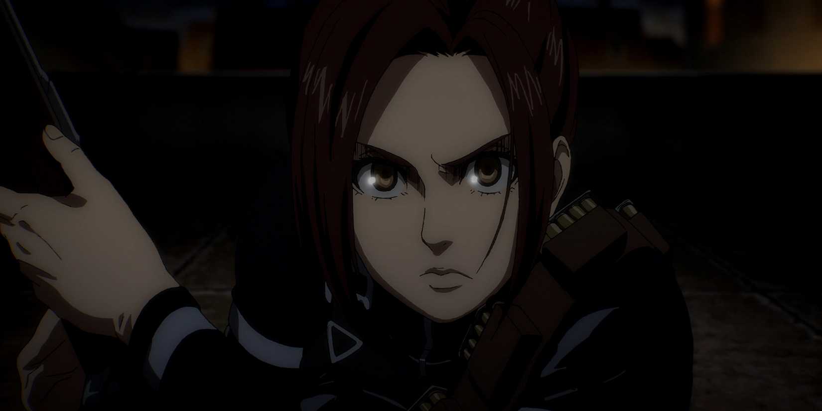 Attack on Titan best episodes #66 Sasha fighting Cart Titan