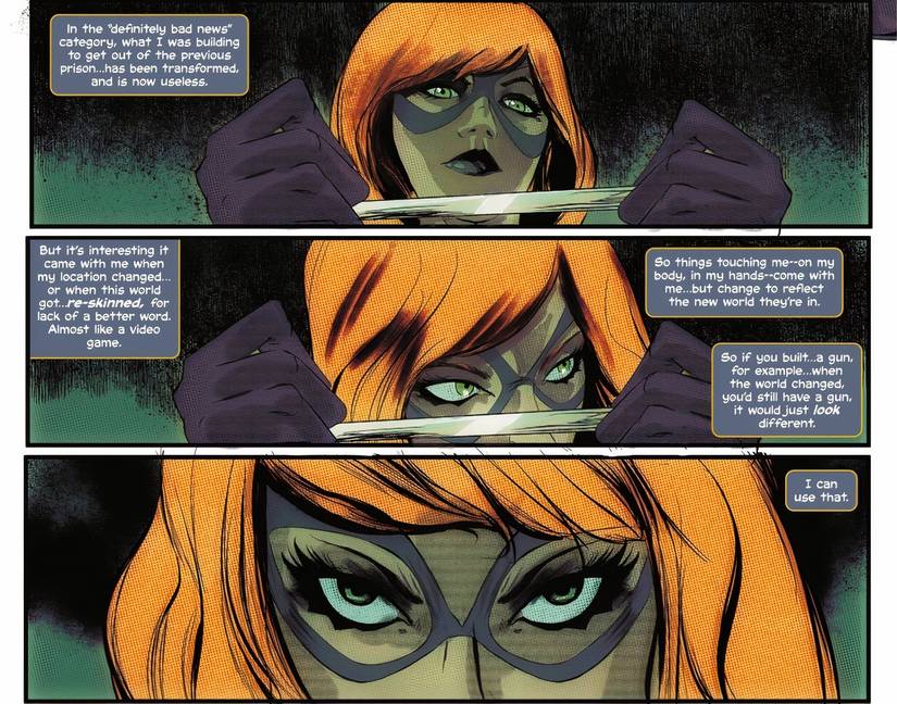 Barbara Machine Gun Batgirl's Genius New Weapon Idea Proves Once and For All Batman Isn't ...