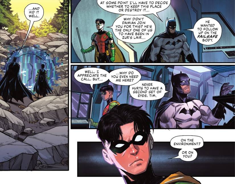 Robin Lair Batman Secretly Confirms the 1 Robin He Trusts with His Own Life