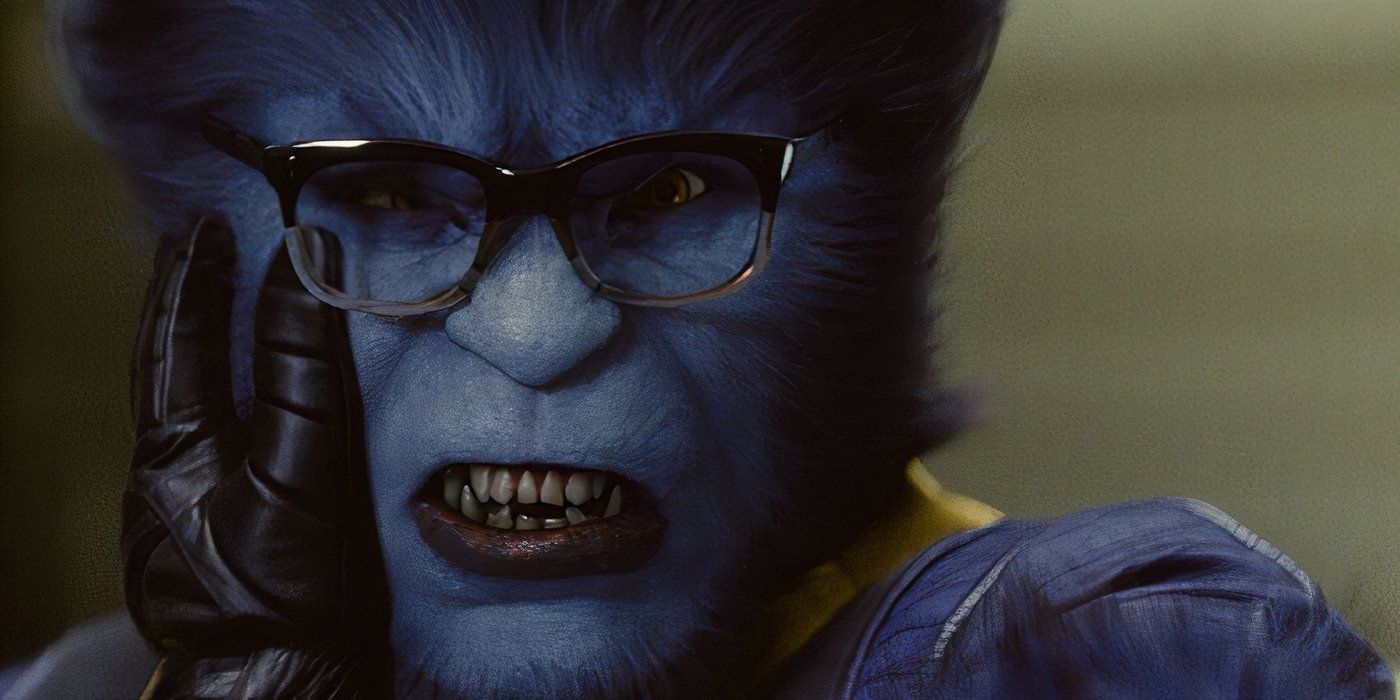 Beast snarling in X-Men First Class