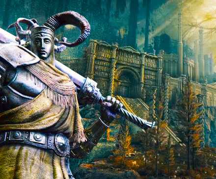 Belurat Tower Settlement из Elden Ring Shadow of the Erdtree DLC.