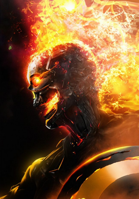 MCU Captain America As Ghost Rider In New Marvel Art Is Truly Terrifying