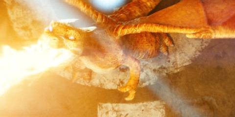 Charizard using his powers in Detective Pikachu
