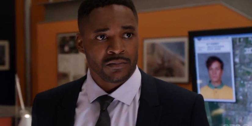 Clayton Reeves (Duane Henry) looking serious in NCIS
