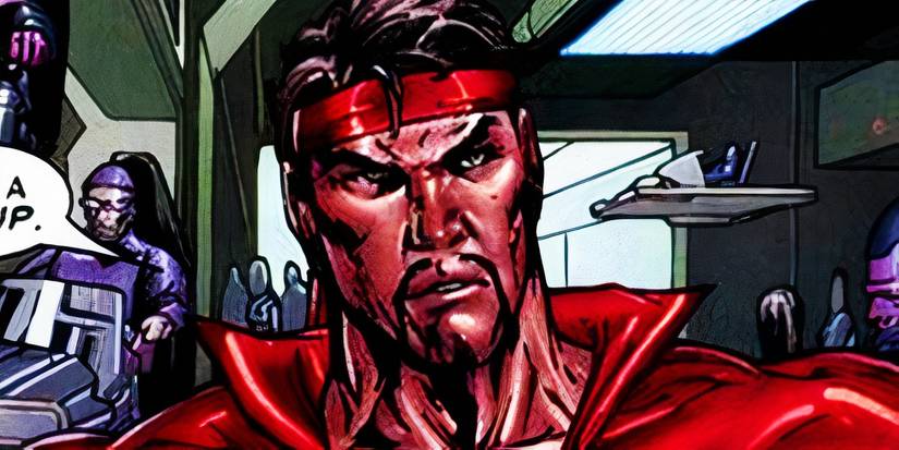 Corsair in his costume in Marvel Comics