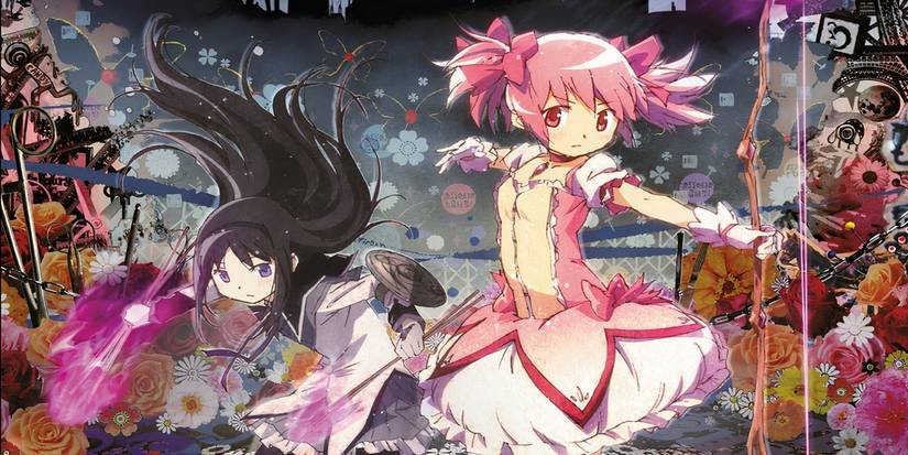 Poster for the second Madoka Magica movie