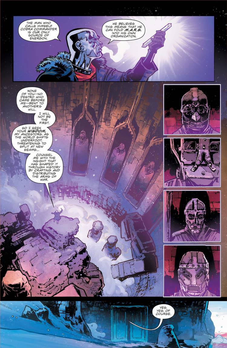 Destro Death DESTRO #1 Takes G.I. Joe Into A Darker, More Violent Direction (Review)