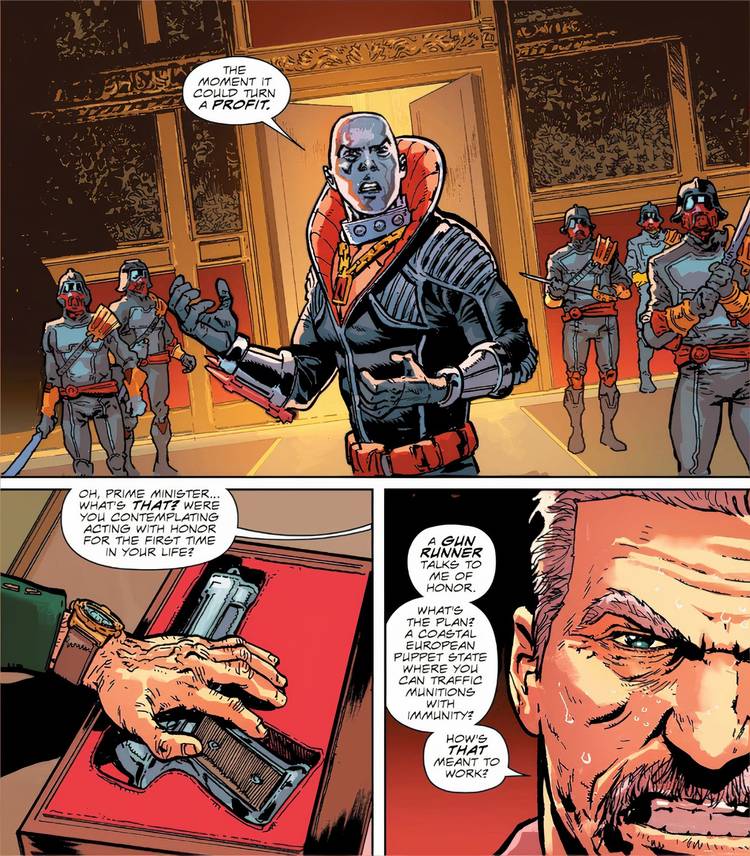 Destro Death DESTRO #1 Takes G.I. Joe Into A Darker, More Violent Direction (Review)