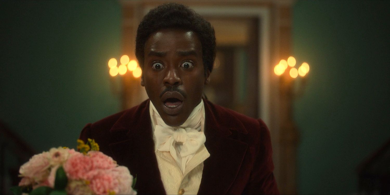 The Doctor (Ncuti Gatwa) looking very surprised in Doctor Who season 14 episode 6