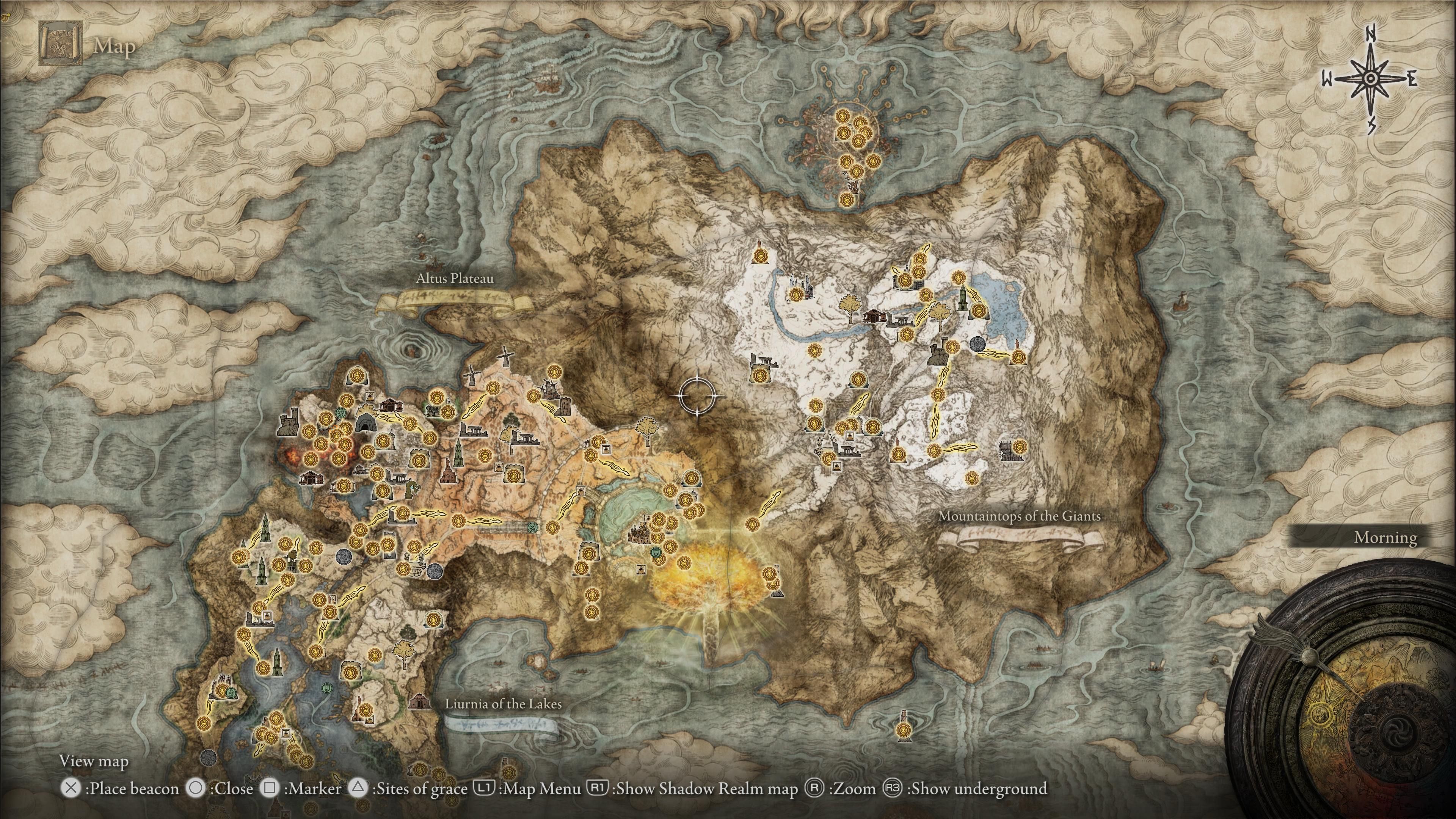Elden Ring: Shadow Of The Erdtree’s Map Size Compared To The Base Game