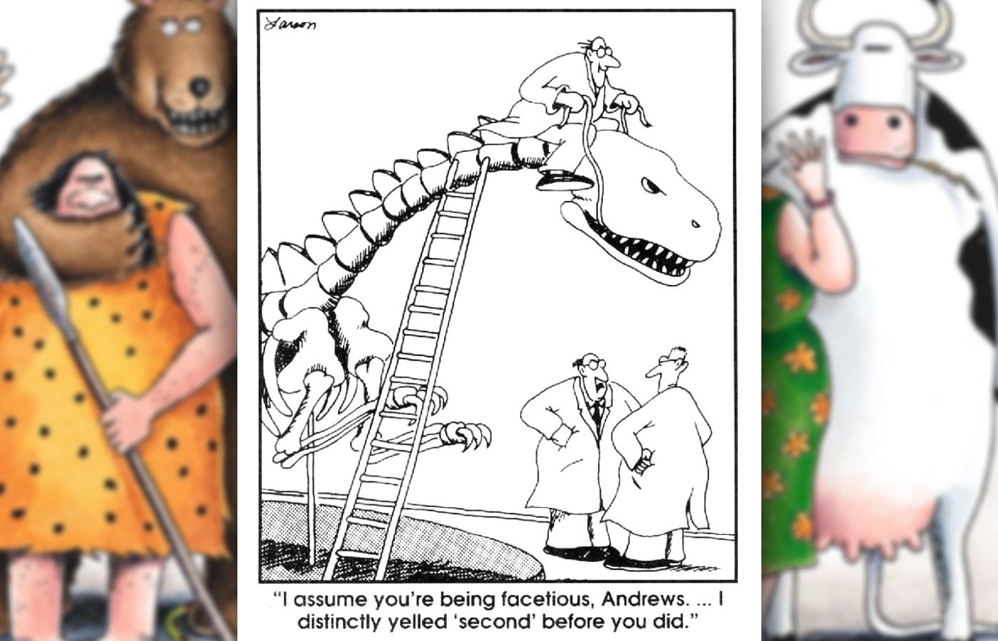 Far Side's Gary Larson Rewrites the World's Most Famous Joke in These ...