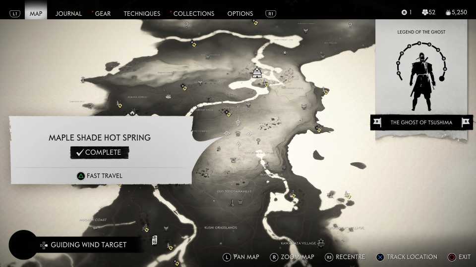 Ghost of Tsushima: All Hot Spring Locations