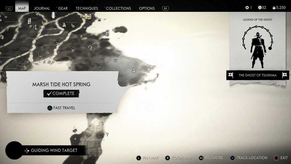 Ghost of Tsushima: All Hot Spring Locations