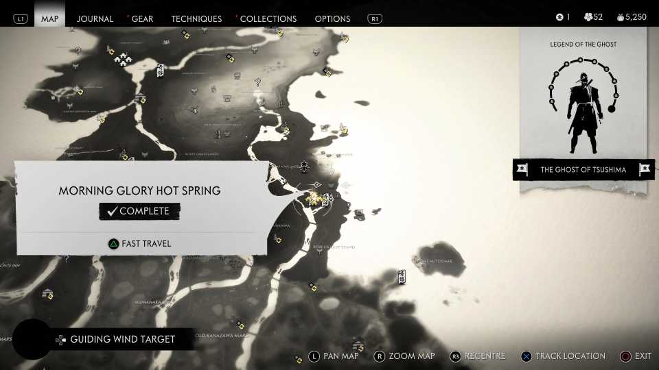 Ghost of Tsushima: All Hot Spring Locations