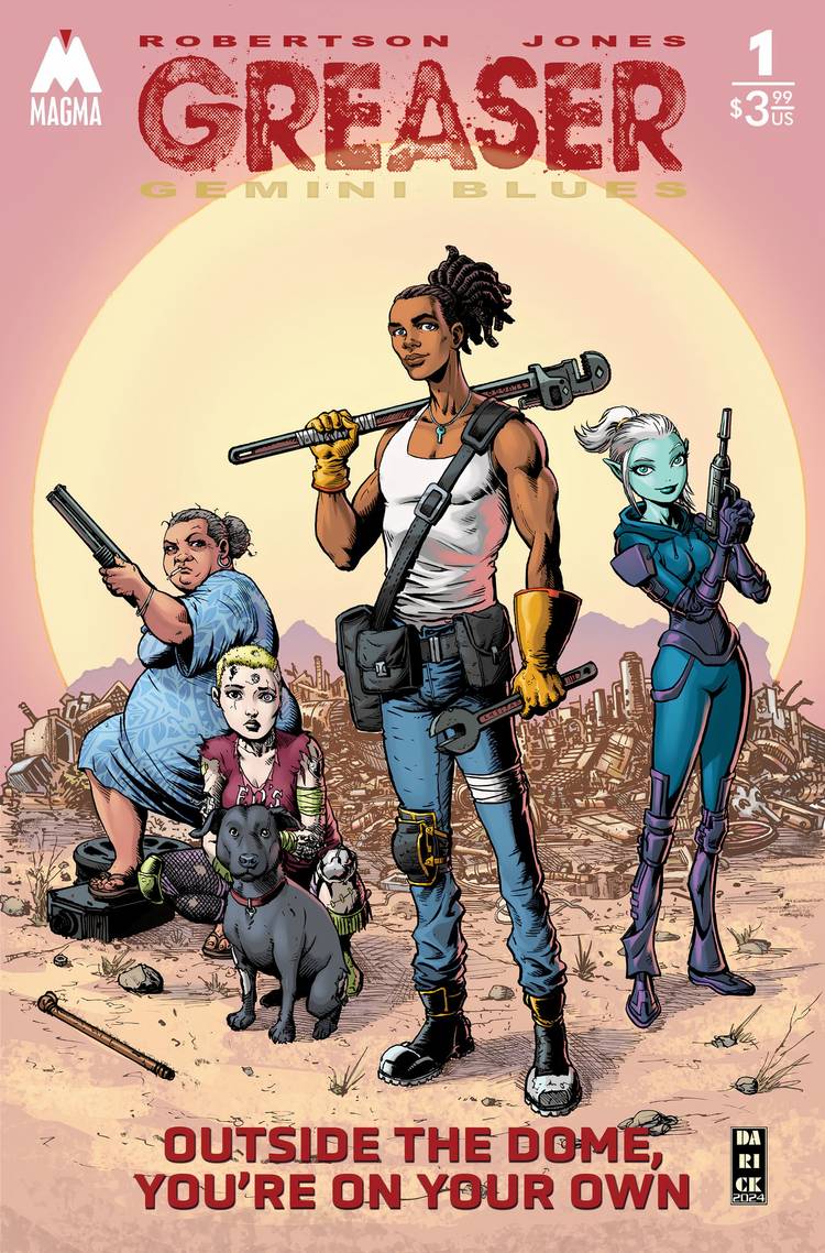 The Boys Co-Creator's New Series is 'Mad Max Meets Futurama' in GREASER ...