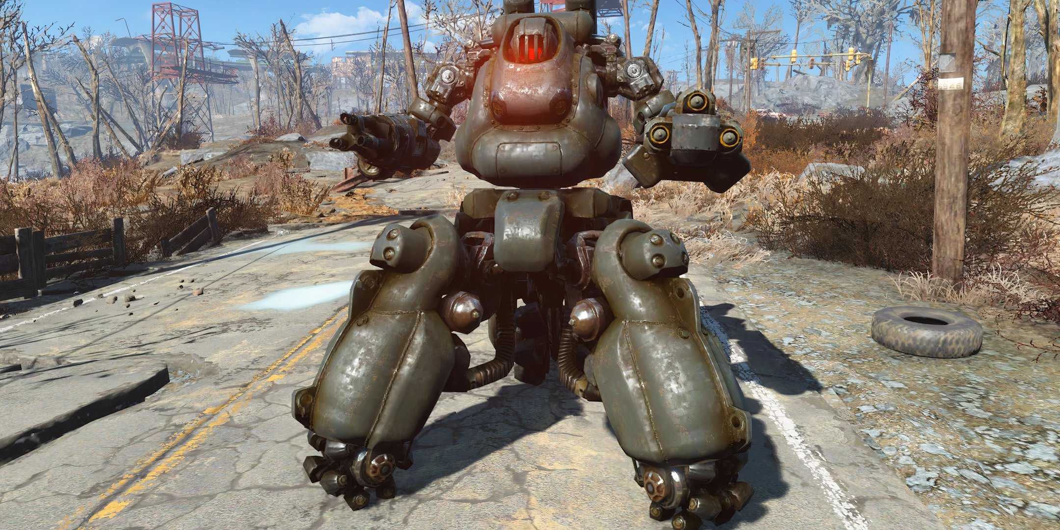Fo4 Sentry 10 Hardest Fallout 4 Enemies, Ranked