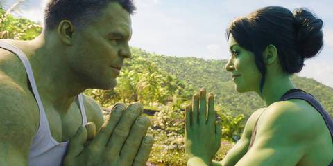Hulk training She-Hulk in She-Hulk Attorney at Law