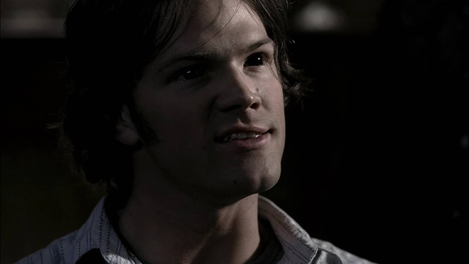 Jared Padalecki as Demon Meg Possessing Sam Winchester in Supernatural