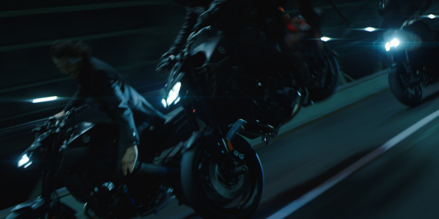 John Wick 3 Motor scene