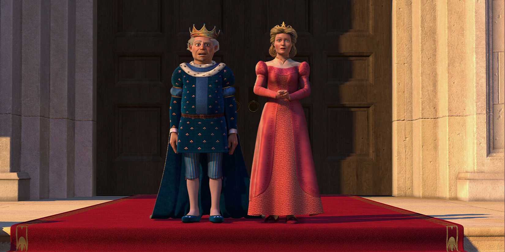 O Rei e a Rainha em Shrek 2