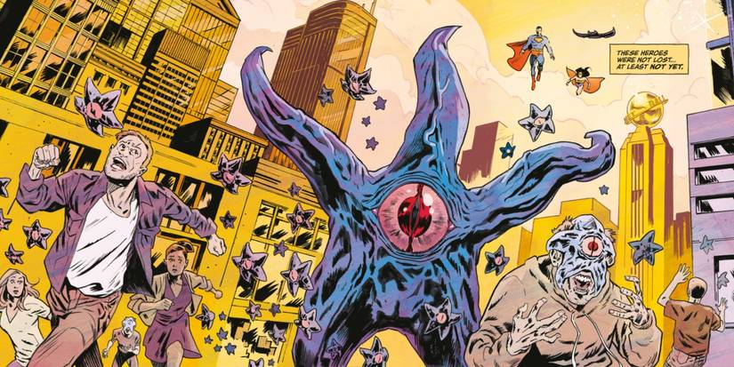 Starro attacks city
