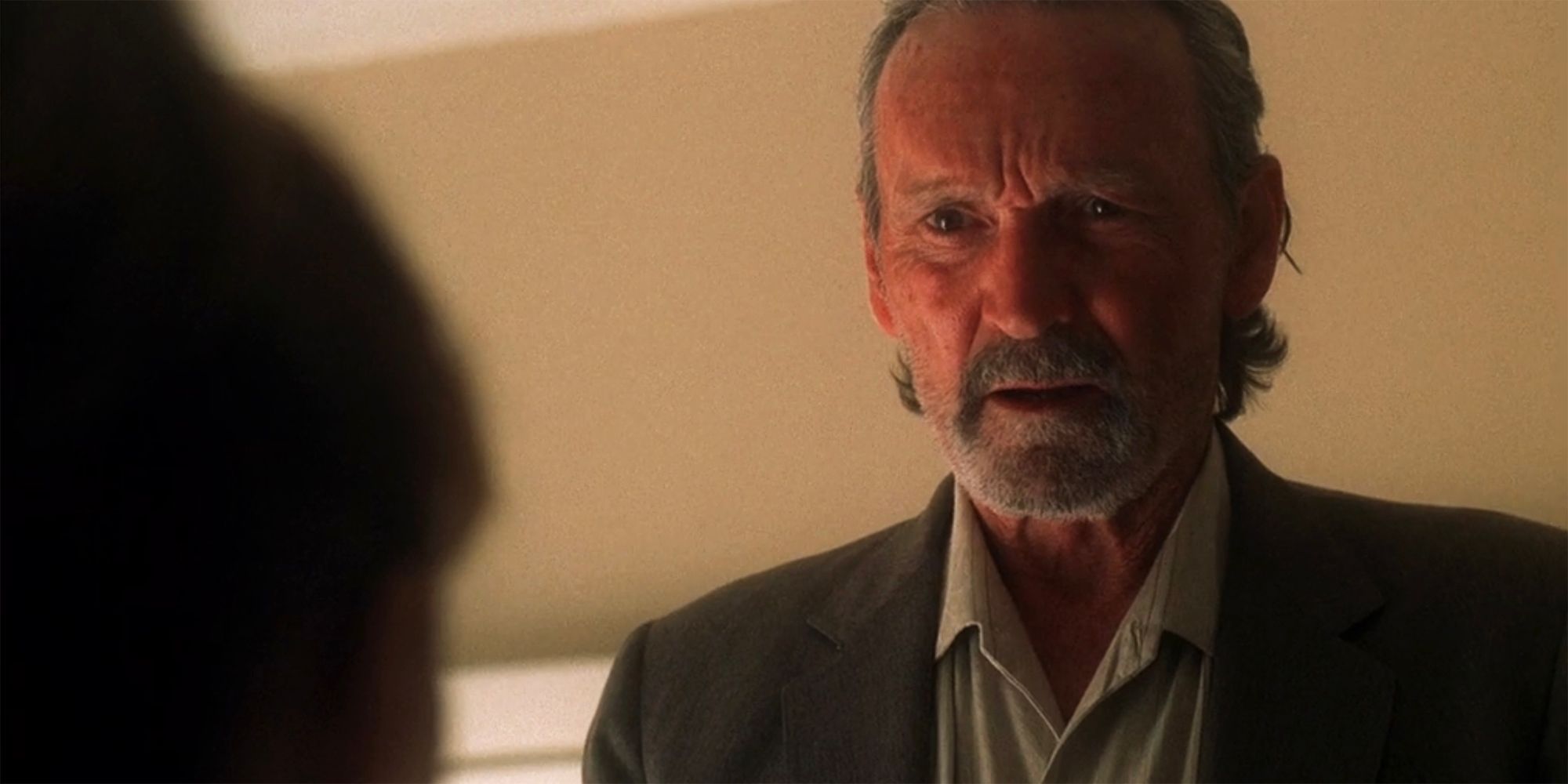 NCIS Muse Watson's Mike Franks looking shocked