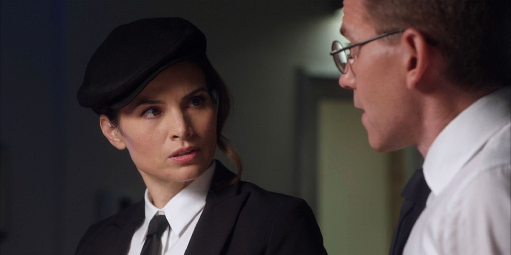 Katrina Law as Jessica Knight and Brian Dietzen as Jimmy Palmer in NCIS