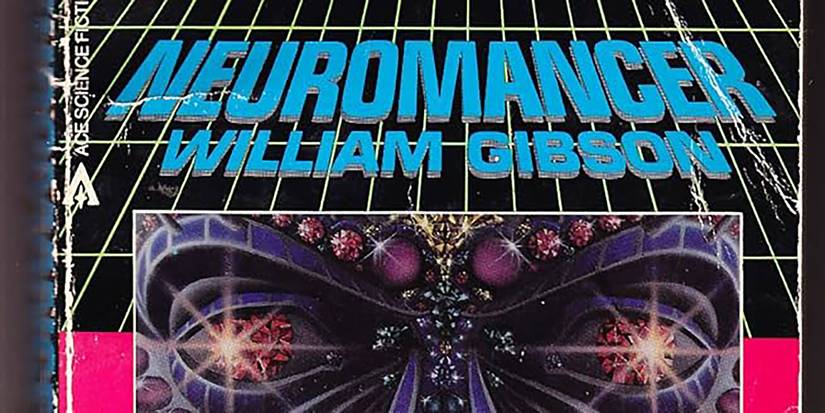 Capa do livro Neuromancer de William Gibson