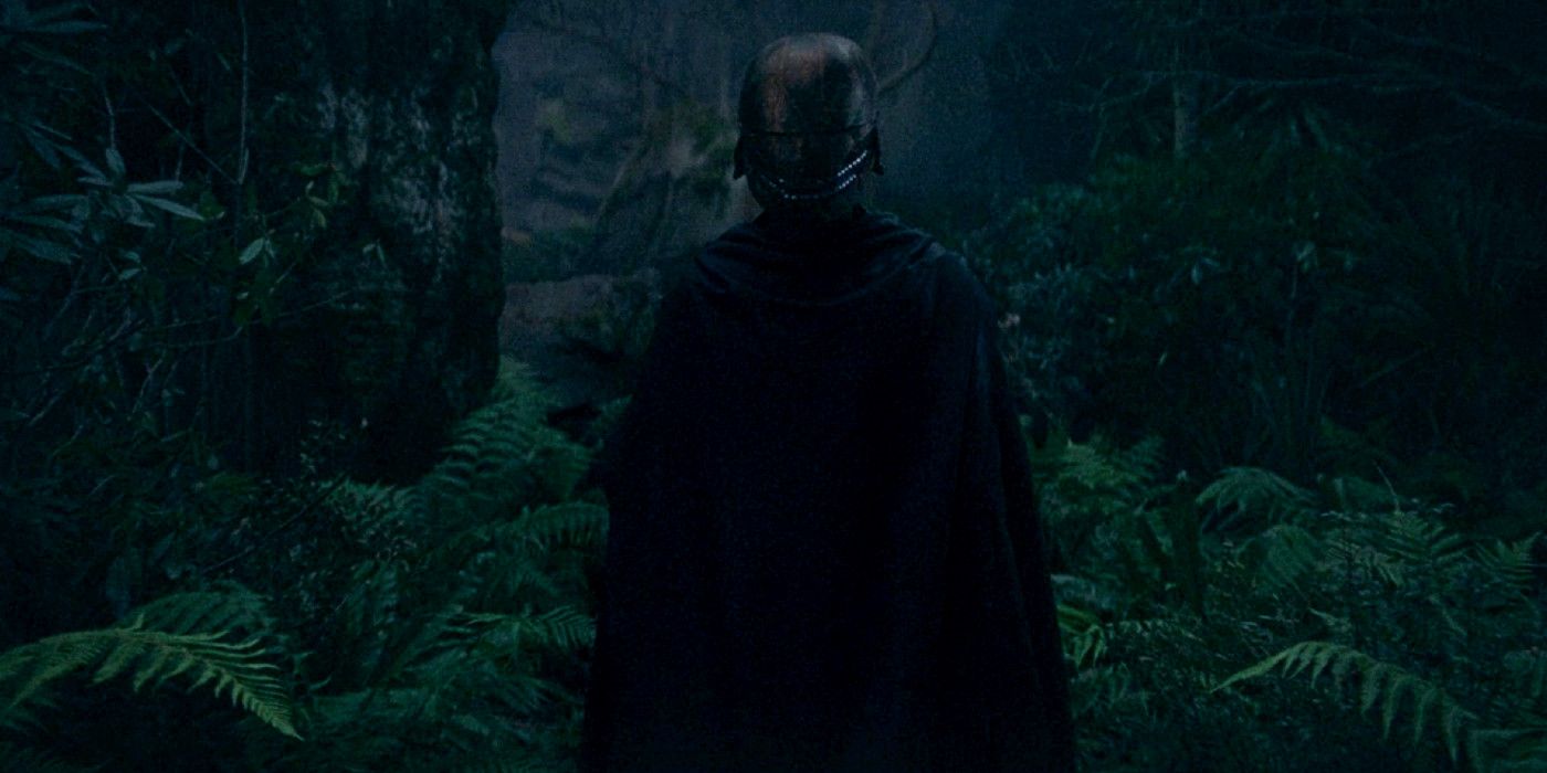 New Sith Lord approaches from the forrest in The Acolyte episode 4 