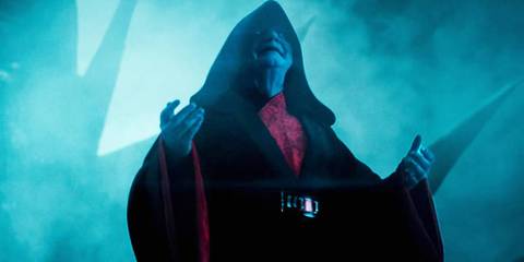 Emperor Palpatine on Exegol in Star Wars: The Rise of Skywalker