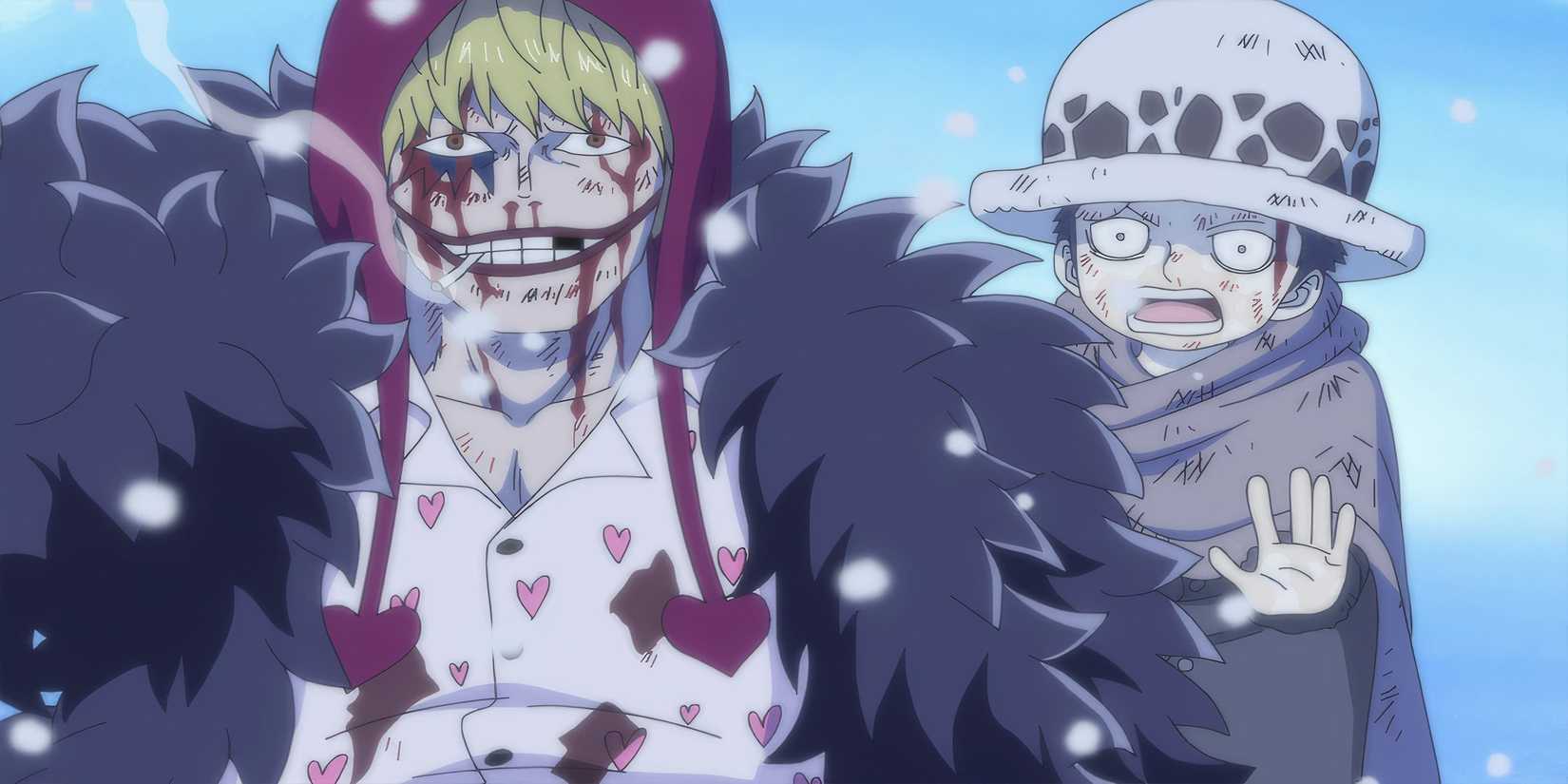 Law e Corazon no episódio 706