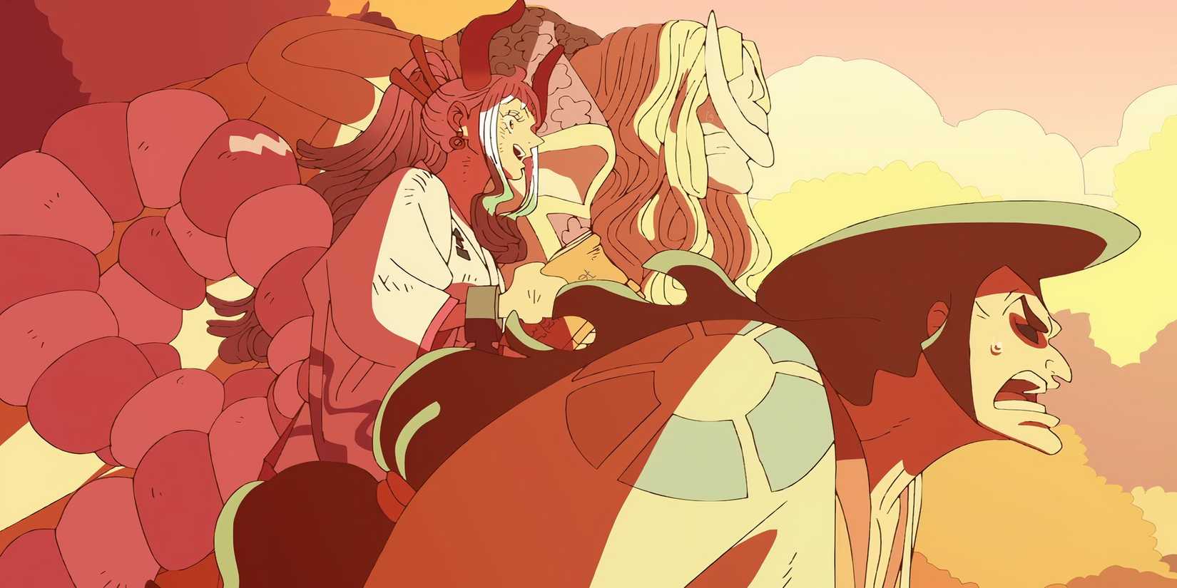 10 Modern One Piece Episodes That Are A Perfect 10/10 7 Yamato paralleling Whitebeard and Oden