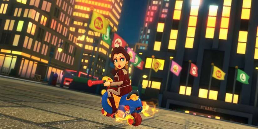 20 Best Mario Kart 8 Racer & Kart Combinations 7 Pauline posed backwards in Mario Kart 8 Deluxe.