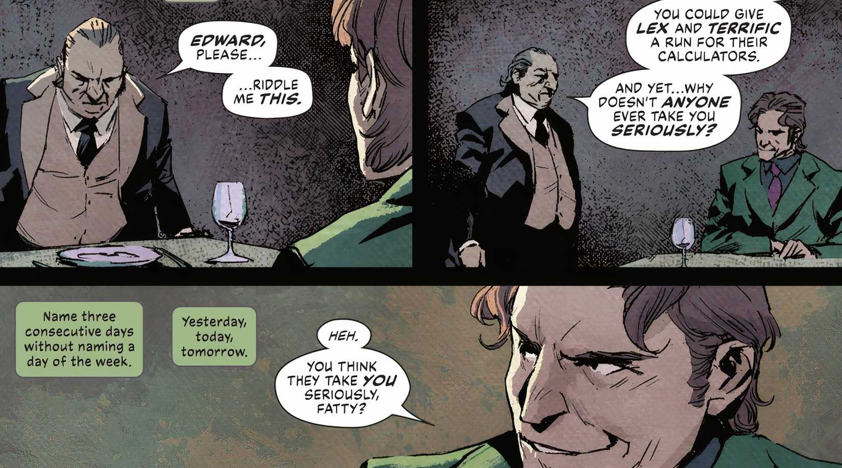 The Riddler Finally Reveals the Dark Side of Their Greatest Obsession