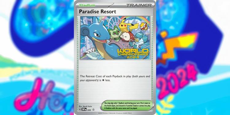 paradise resort pokemon card Graded: Thai CGC 10 Paradise Resort - SVP045 -