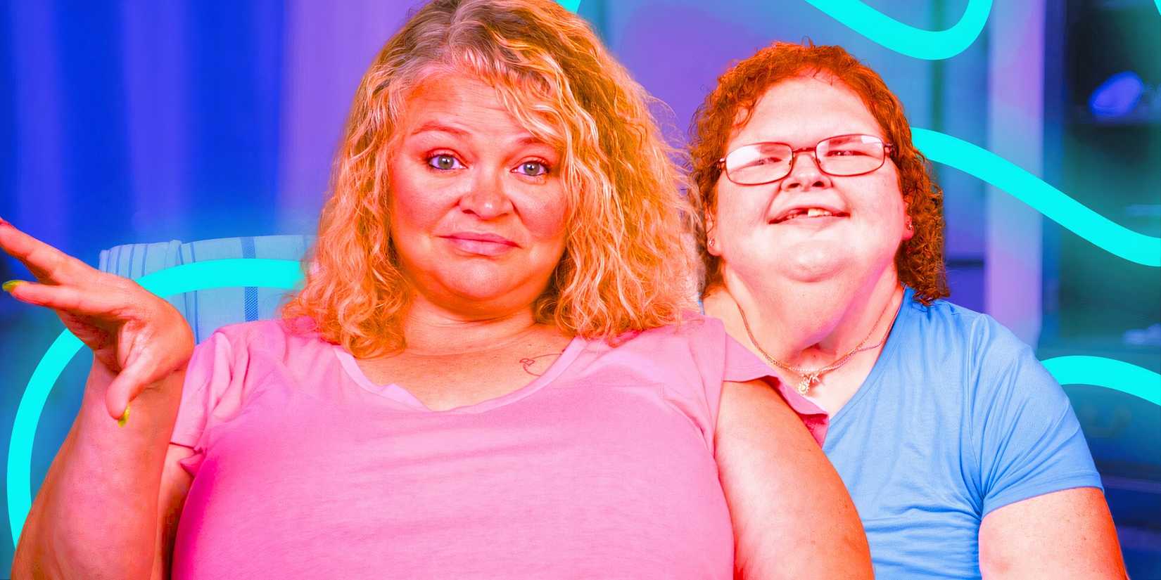1000-lb Sisters - montage of Amanda and Tammy looking sassy