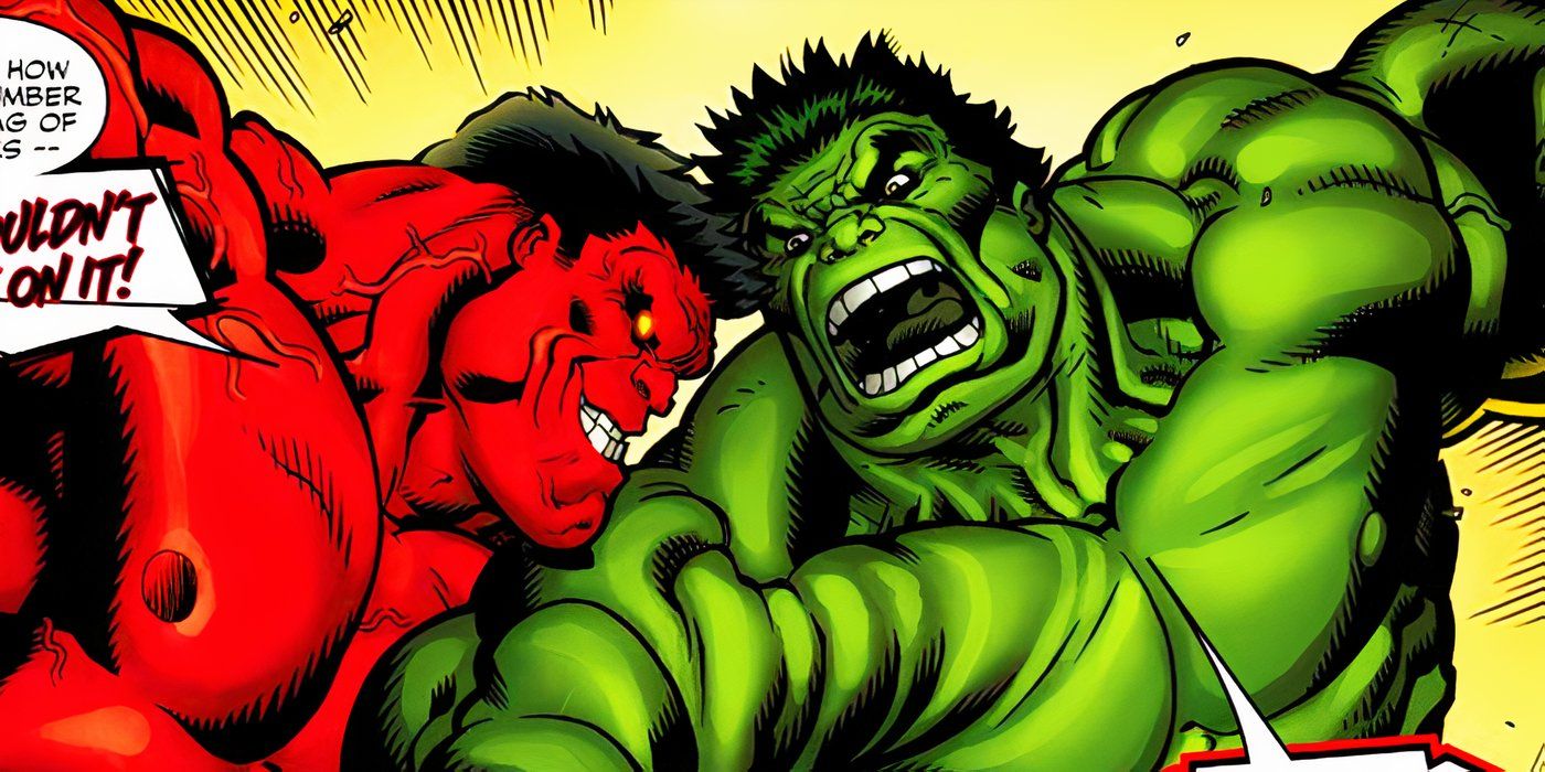 How Big Is Red Hulk Compared To The MCUs Hulk?