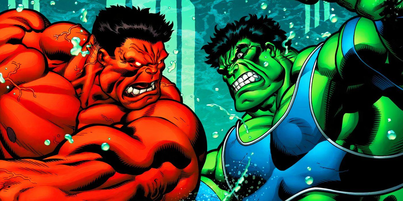 How Big Is Red Hulk Compared To The MCUs Hulk?