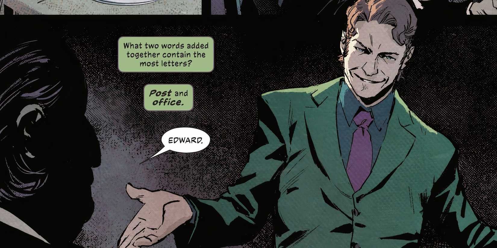 The Riddler Finally Reveals the Dark Side of Their Greatest Obsession