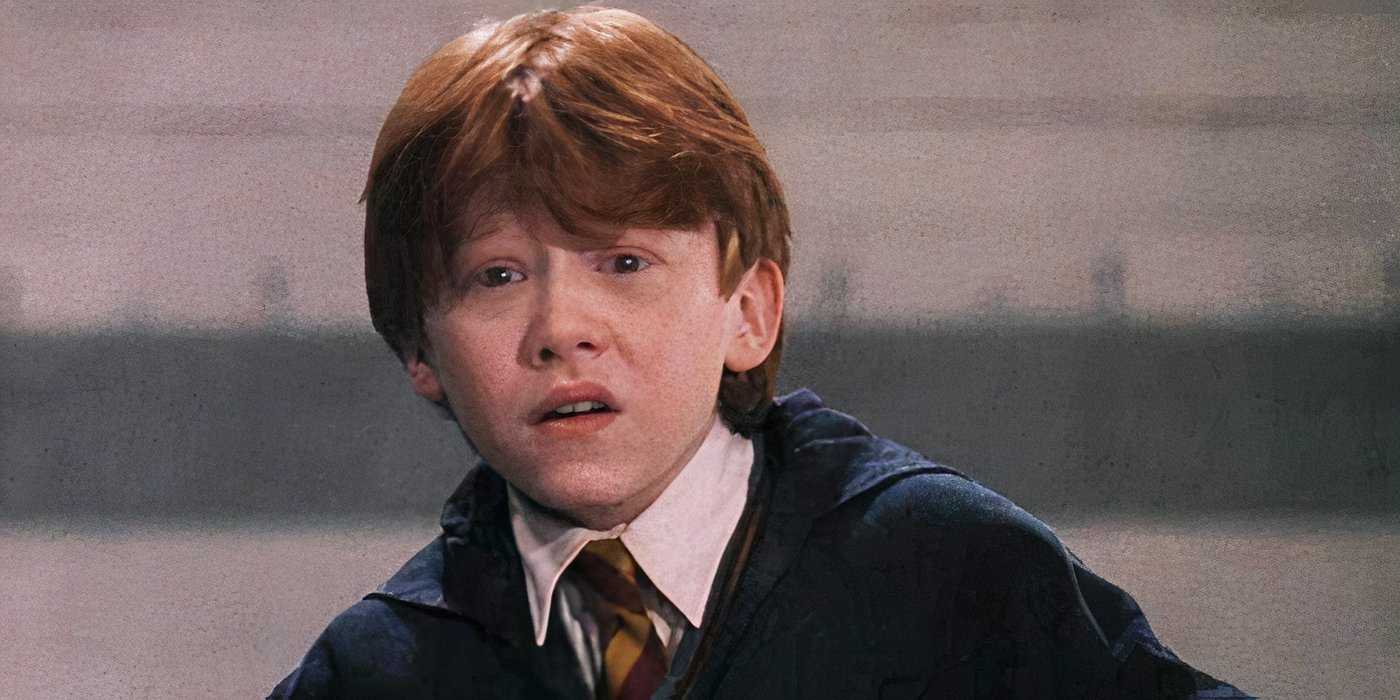 ronald-weasley How Old The Harry Potter Cast Was Compared To Their Characters