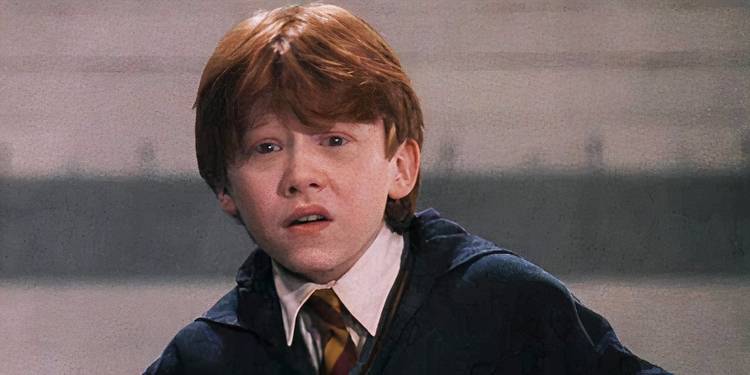 ronald-weasley How Old The Harry Potter Cast Was Compared To Their Characters