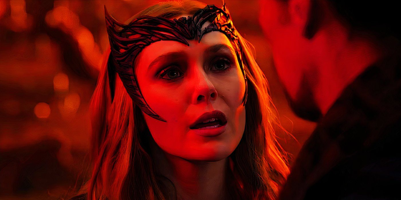 Agatha tardó unos segundos en configurar el regreso de Scarlet Witch al MCU