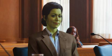She-Hulk in court in She-Hulk Attorney at Law