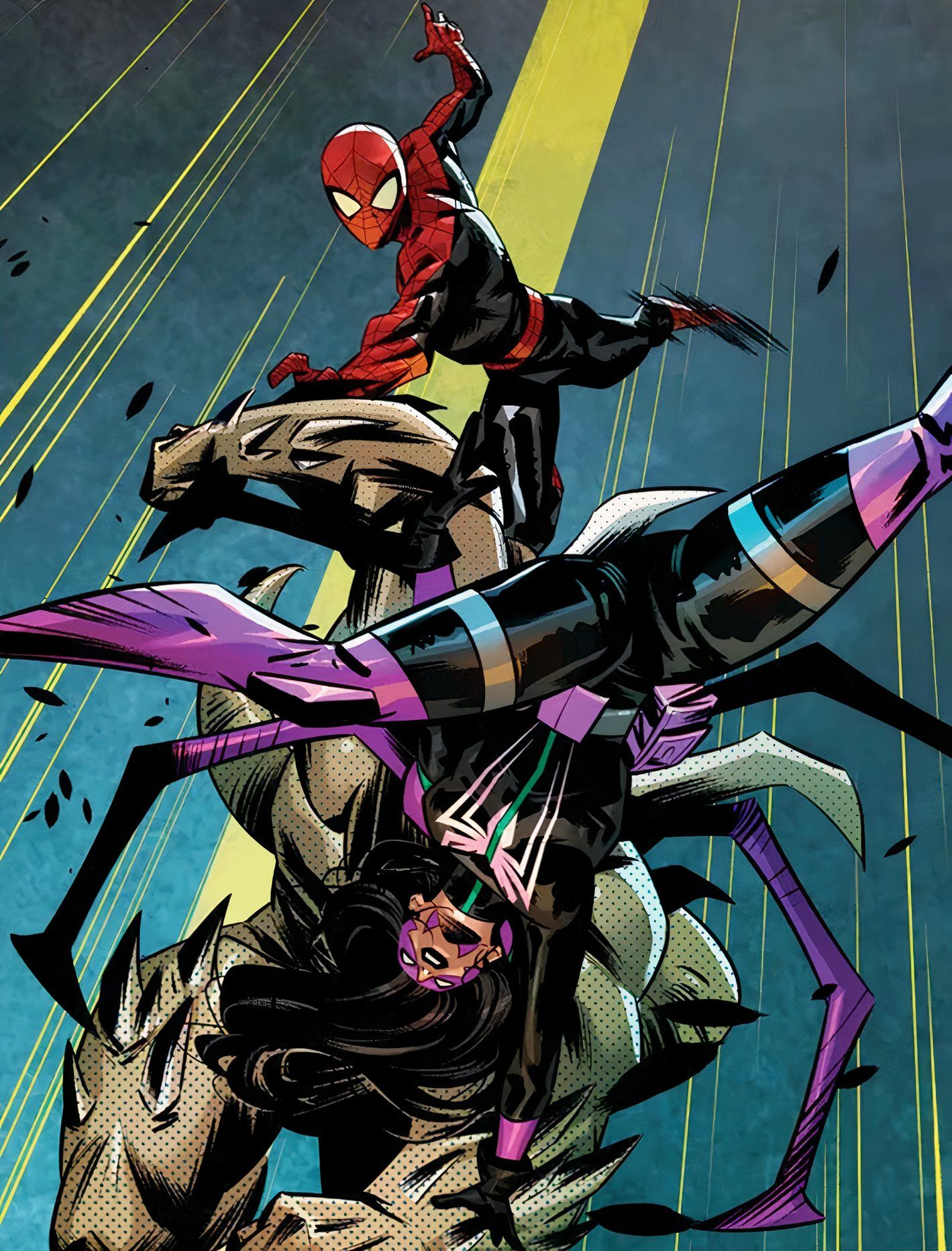 Spiderman Web Tegneserie