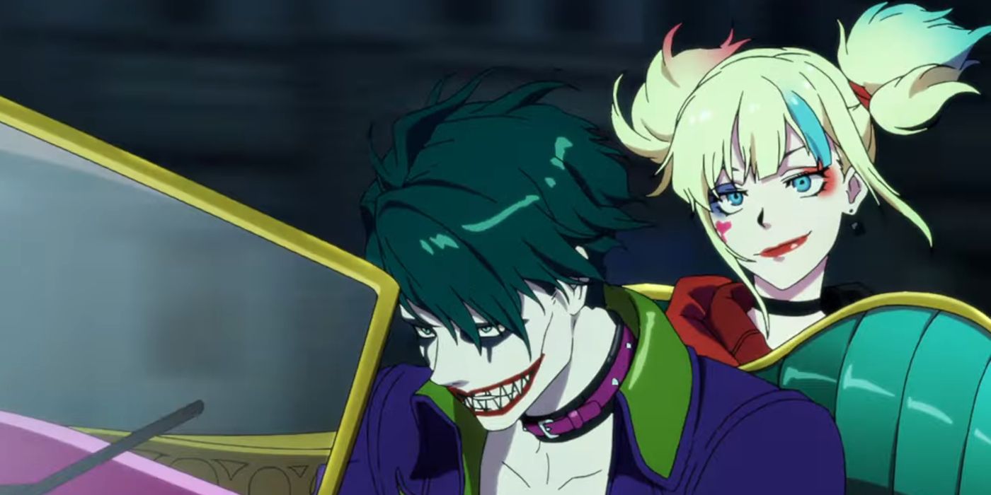 Joker y Harley Quinn obtienen increíbles rediseños de anime para su próxima película, y lucen increíbles