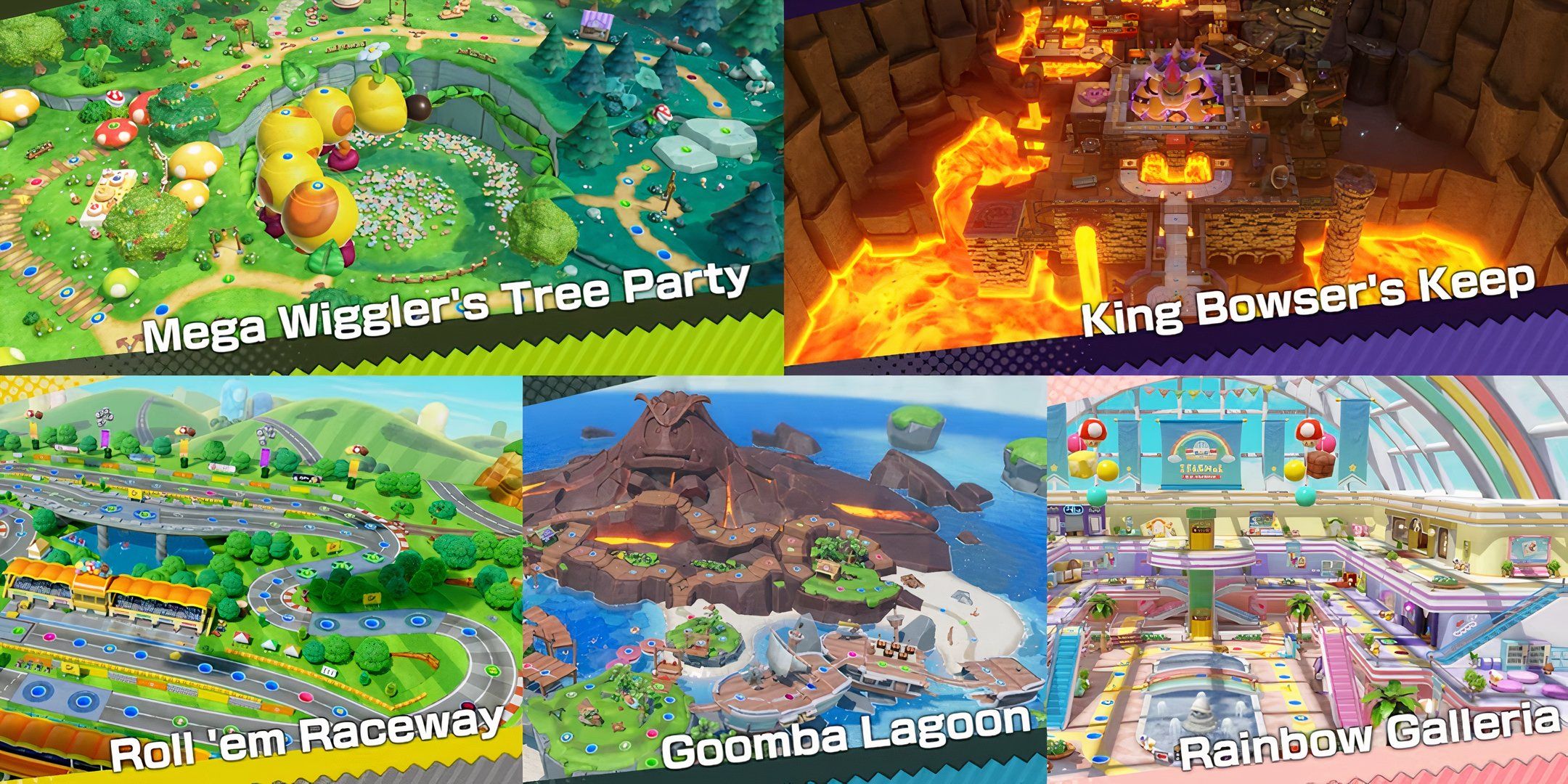 Every New Board In Super Mario Party Jamboree