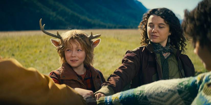 Jepperd, Gus, Bear e Wendy em Sweet Tooth temporada 3