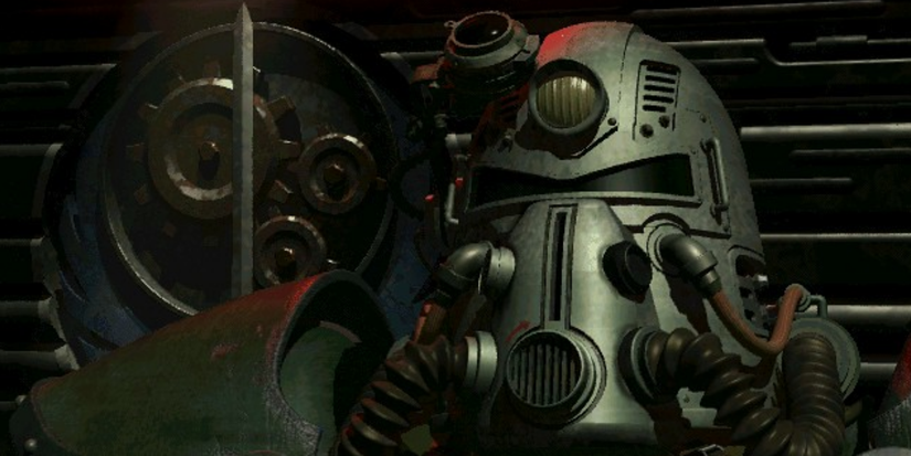 T-51 armor set in the original Fallout game from 1997.