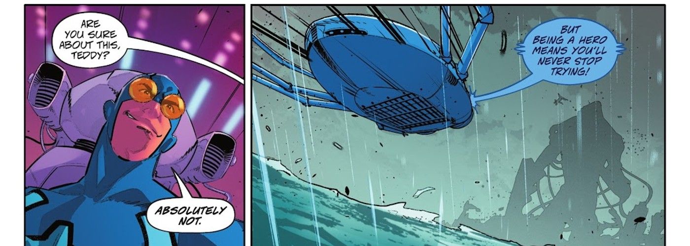 Blue Beetle's Flying Ship THE BUG Gets a Much-Needed New Update in DC Lore