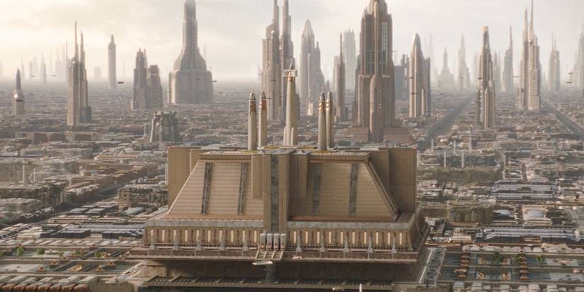 The Jedi Temple in Coruscant in The Acolyte Season 1, episode 1